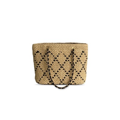CHANEL WOVEN TOTE BAG (41*27*15cm)